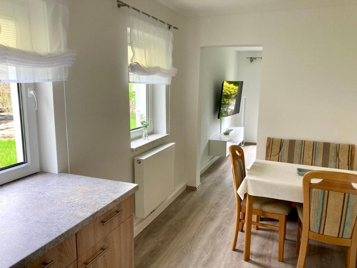 Ferienwohnung "Am Kirchsteig" Kurort Gohrisch Exteriör bild