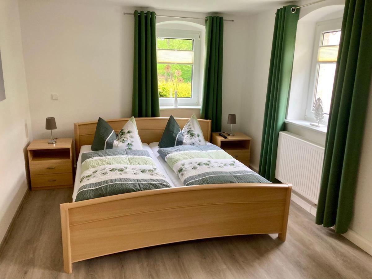 Ferienwohnung "Am Kirchsteig" Kurort Gohrisch Exteriör bild