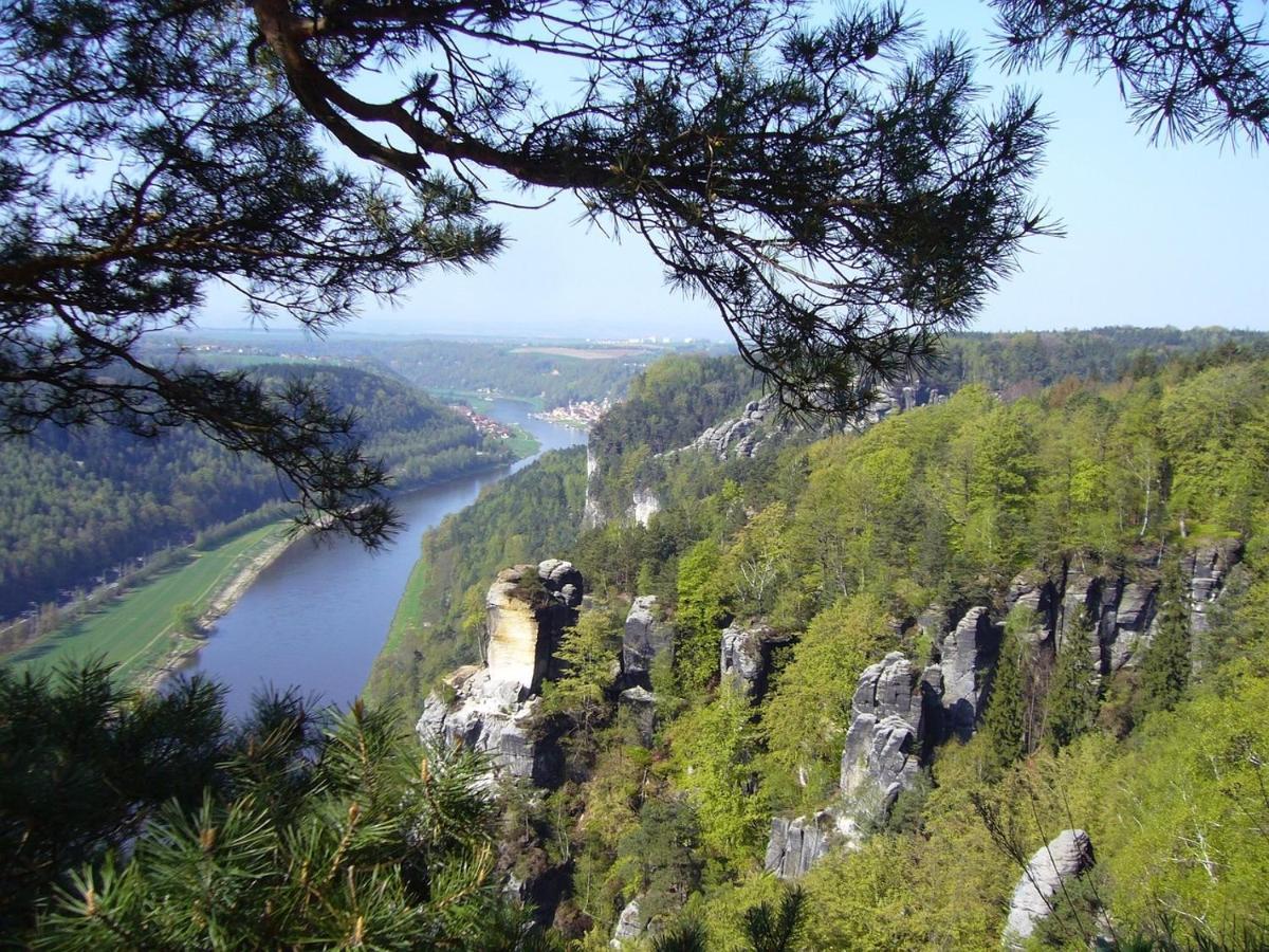 Ferienwohnung "Am Kirchsteig" Kurort Gohrisch Exteriör bild