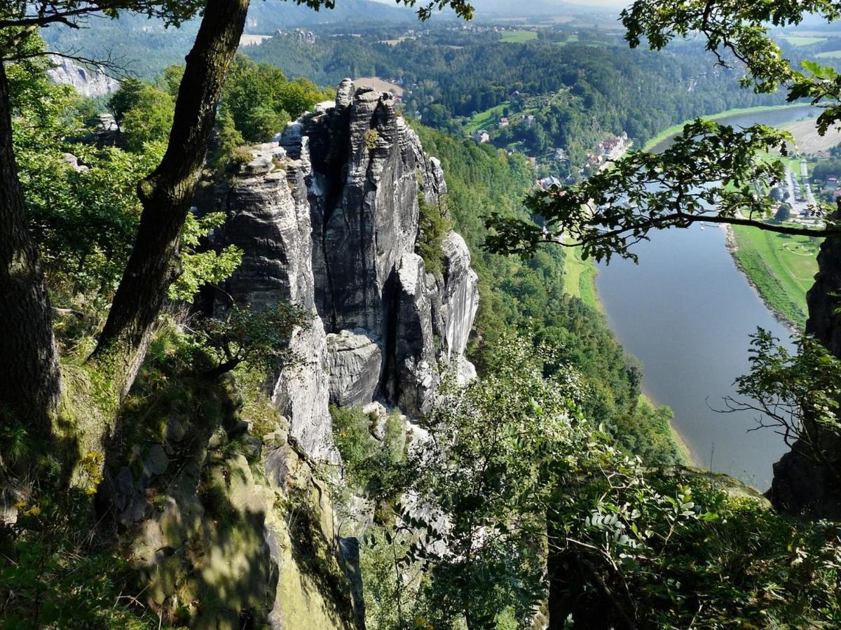 Ferienwohnung "Am Kirchsteig" Kurort Gohrisch Exteriör bild