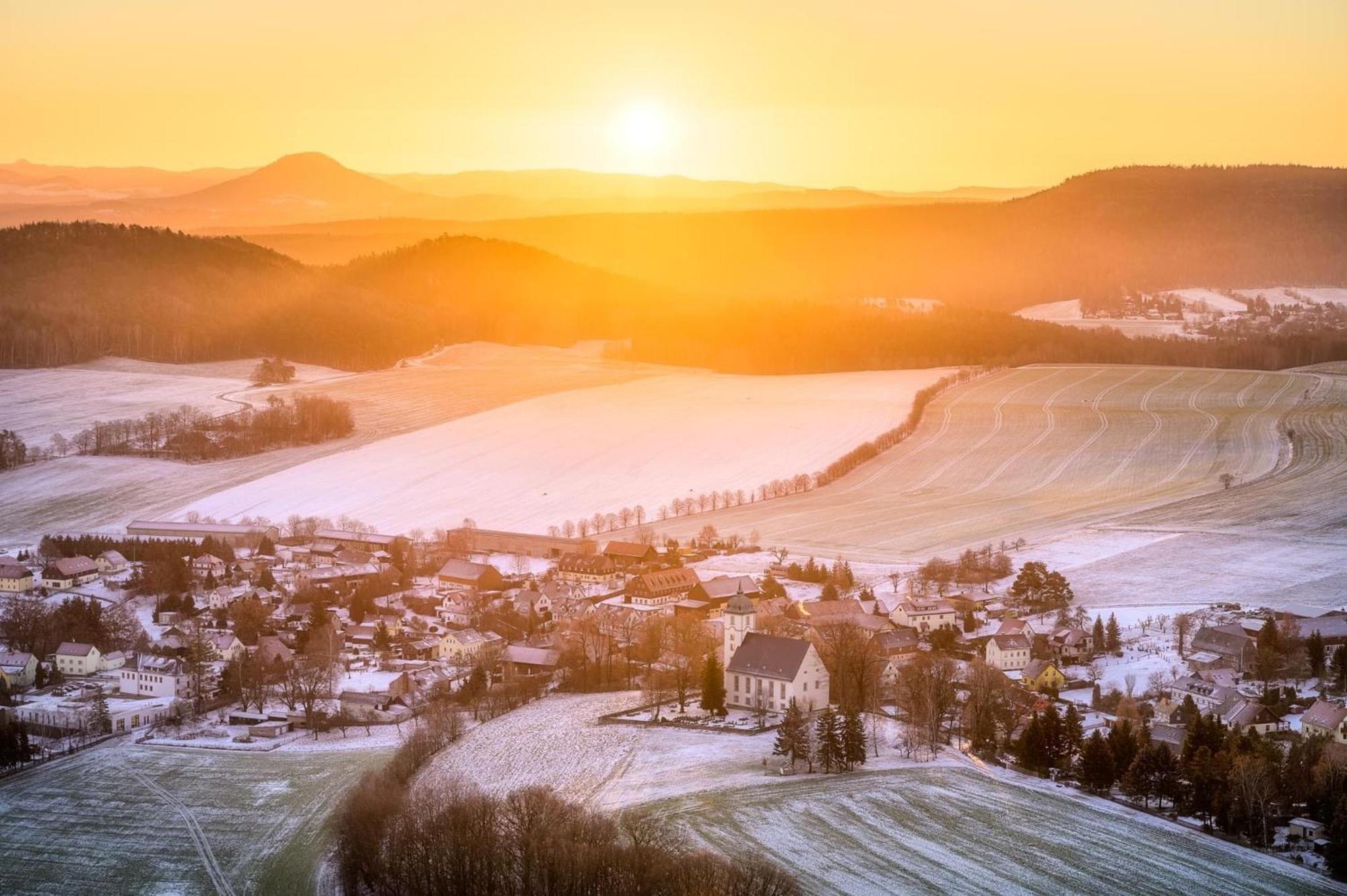 Ferienwohnung "Am Kirchsteig" Kurort Gohrisch Exteriör bild