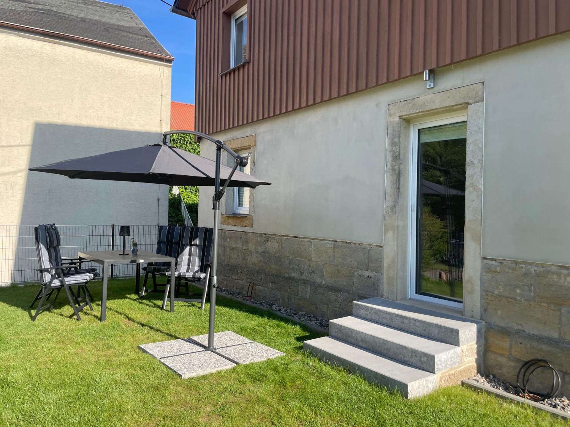 Ferienwohnung "Am Kirchsteig" Kurort Gohrisch Exteriör bild